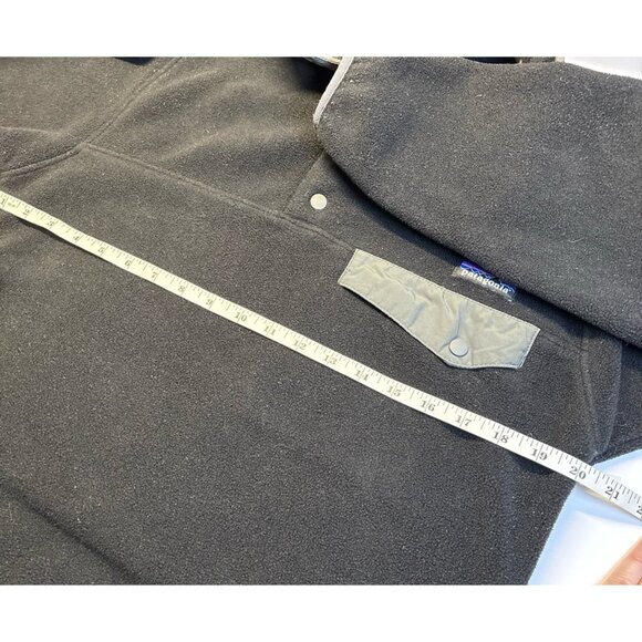Patagonia Synchilla Black Snap Fleece Pull over (XS) - Picture 5 of 7